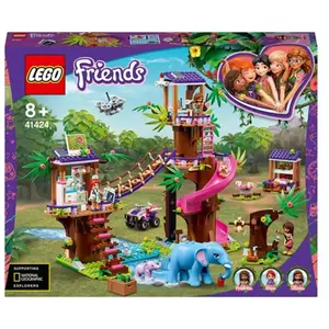 LEGO® Friends 41424 La base de sauvetage dans la jungle pas cher