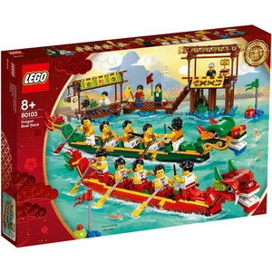Lego Saisonnier - La Course De Bateau Du Dragon - 80103 pas cher