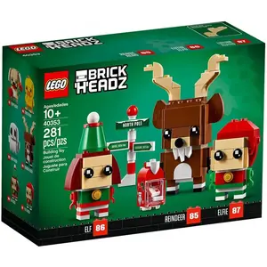 Lego Brickheadz - Renne, Elfe Et Elfie - 40353 pas cher