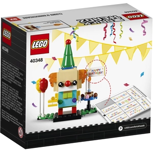 Lego Brickheadz - Clown D'anniversaire - 40348 pas cher