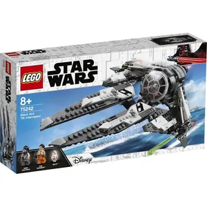 75242 Black Ace TIE Interceptor LEGO(r) Star Wars pas cher