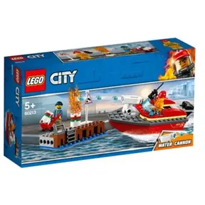LEGO® City Action 60213 L'incendie sur le quai pas cher