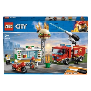 LEGO City Brand bij het Hamburgerrestaurant - 60214 pas cher