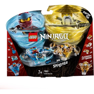 LEGO® Ninjago 70663 Toupies Spinjitzu Nya & Wu pas cher