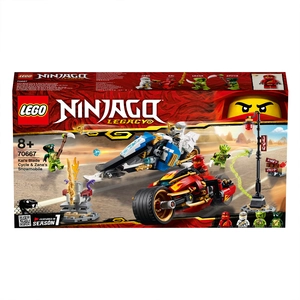 LEGO® Ninjago 70667 La moto de Kai et le scooter des neiges de Zane pas cher