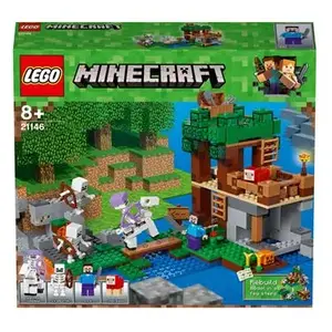 LEGO® Minecraft 21146 L'attaque des squelettes pas cher