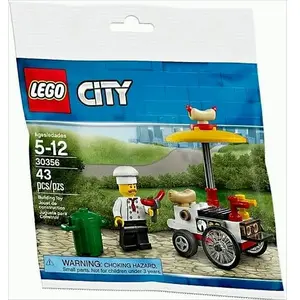 LEGO Stand de hot-dogs de la ville (LEGO City) pas cher