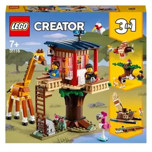 LEGO® Creator 31116 La cabane dans l’arbre du safari 3 en 1 pas cher