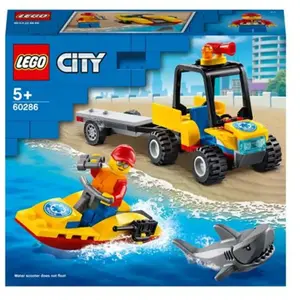 LEGO® City 60286 Le Tout-Terrain de secours de la plage pas cher