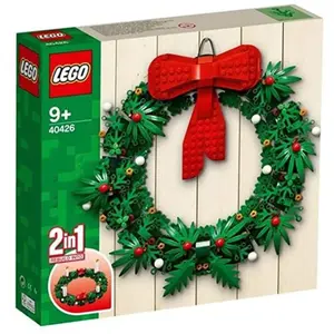 Lego Lego Saisonnier - Couronne De Noël 2-En-1 - 40426 pas cher