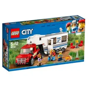 LEGO® City 60182 Le pick up et sa caravane pas cher