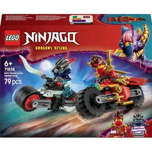 LEGO 71838 NINJAGO Kais Motorradrennen (71838, LEGO Ninjago) pas cher