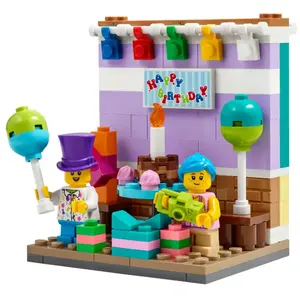 LEGO Verjaardags Diorama - 40584 pas cher