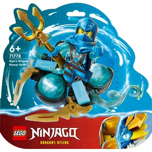 Lego 71778 Ninjago Le dérapage Spinjitzu : le pouvoir du dragon de Nya pas cher