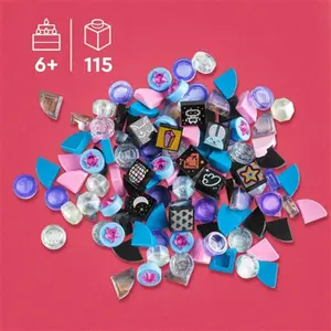 LEGO® Dots 41803 Tuiles de décoration Série 8 Paillettes pas cher