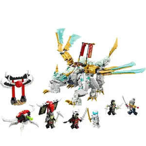 Lego Lego Ninjago - La Créature Dragon De Glace De Zane - 71786 pas cher
