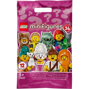 LEGO 71037 MINIFIGURES SÉRIE 24, SACHET DE MINIFIGURINES MYSTÈRE EDITI
