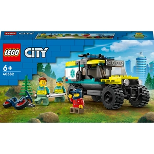 Lego City - L'intervention De L'ambulance Tout-Terrain - 40582 pas cher