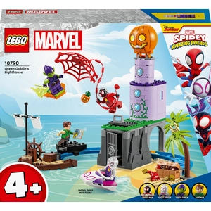 LEGO® Marvel 10790 L'équipe Spidey au phare du Bouffon Vert pas cher