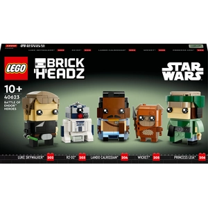Lego Brickheadz - Star Wars : Les Héros De La Bataille D'endor - 40623