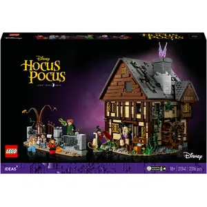 LEGO Disney Hocus Pocus: The Sanderson Sisters' Cottage (21341, LEGO I...