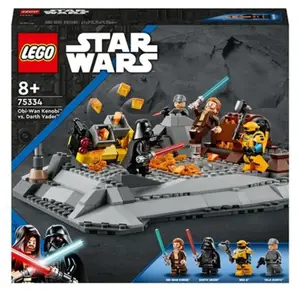 LEGO® Star Wars  75334 Obi-Wan Kenobi  contre Darth Vader  pas cher