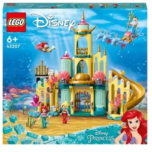 LEGO® Disney  43207 Le palais sous-marin d’Ariel