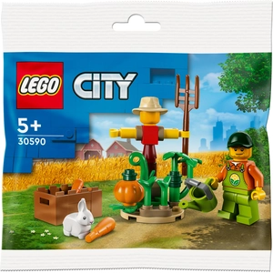 Sac en plastique pour jardin de ferme et épouvantail - LEGO - 30590 pas cher