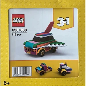 Lego - Voiture Volante Transformable 3 En 1 - 6387808 pas cher