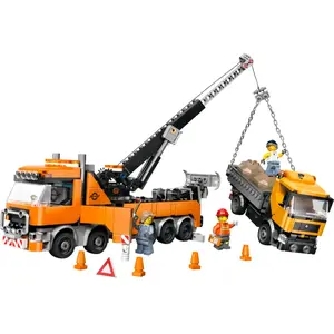 LEGO City Le remorqueur avec grue pour poids lourd 60467