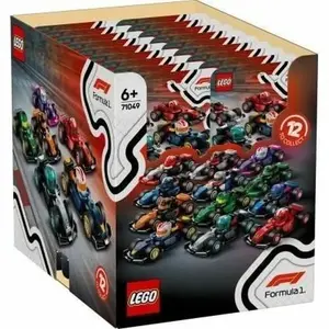 LEGO Box de 36 minifigures 71049 Voitures F1 à Collectionner pas cher
