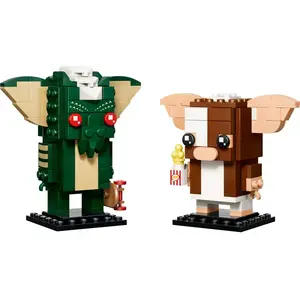 LEGO BrickHeadz Figurines des Gremlins Gizmo et Stripe 40919 pas cher