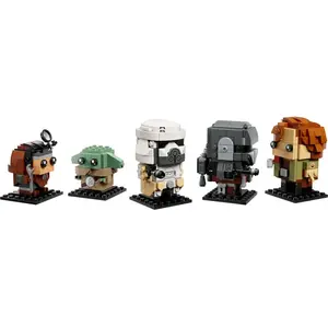 LEGO BrickHeadz Le Mandalorien et Grogu: Alliés et méchants 40856 pas cher