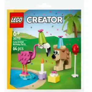 Comparateur de prix : LEGO 30715 Niedliche Tiere Feiern Geburtstag (LEGO Creator Expert)