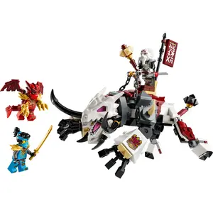LEGO® Ninjago® 71863 Zilvar et Grimtak la bête draconique