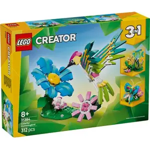 Comparateur de prix : LEGO Creator 3-en-1 Animaux sauvages: le colibri coloré 31384