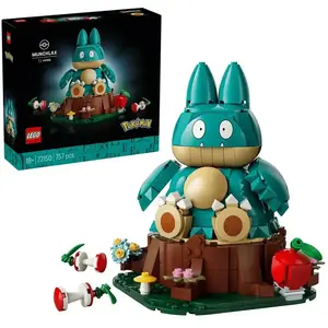 Lego Jeu De Construction Pokémon Munchlax 757 Pièces pas cher