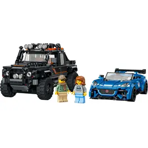 Comparateur de prix : LEGO Speed Champions La Jaguar Project 7 et le Land Rover Defender 772...