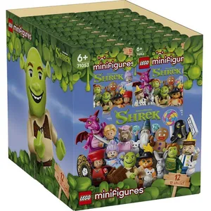 LEGO Minifigures BOX 71053 Série Shrek - Lot de 36 sachets - Figurines dont Fiona lÂne ou Chat Potté pas cher