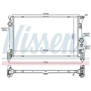 Radiateur 606453 Nissens pas cher