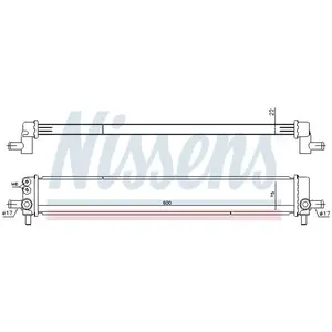 Radiateur 646945 Nissens pas cher