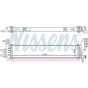 Radiateur 606793 Nissens pas cher