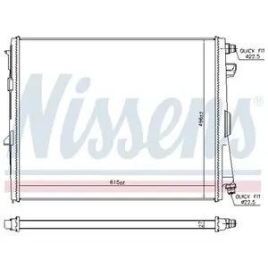 Radiateur 606784 Nissens pas cher