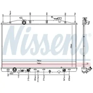 Radiateur 606769 Nissens pas cher