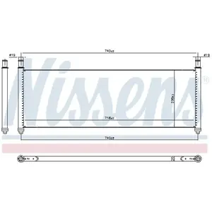 Radiateur 606907 Nissens pas cher