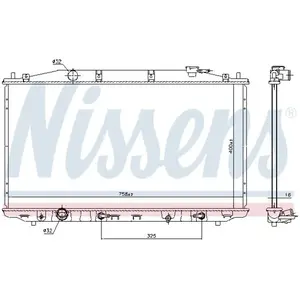 Radiateur 68138 Nissens pas cher