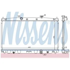 Radiateur 68148 Nissens pas cher