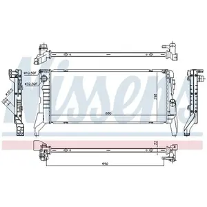 Comparateur de prix : Radiateur 69711 Nissens