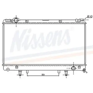 Radiateur 645951 Nissens pas cher