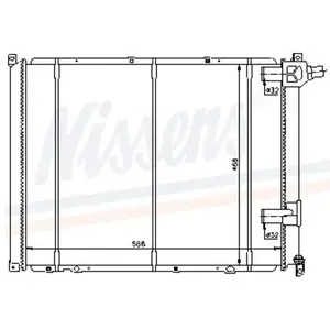 Comparateur de prix : Koeler motorkoeling - Origineel 63942A Nissens